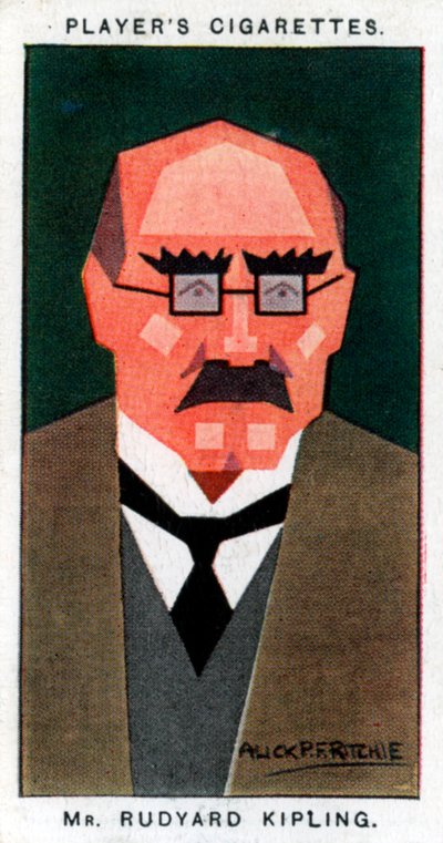 Rudyard Kipling, brittiläinen kirjailija ja runoilija, 1926. tekijältä Alick P. F. Ritchie