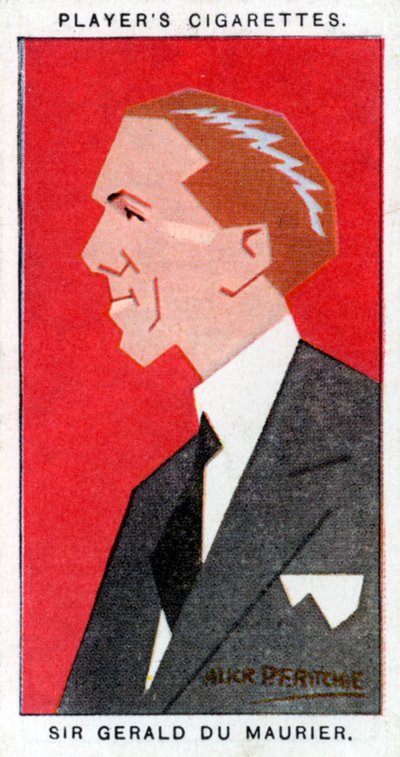 Sir Gerald du Maurier, brittiläinen näyttelijäpäällikkö, 1926. tekijältä Alick P. F. Ritchie