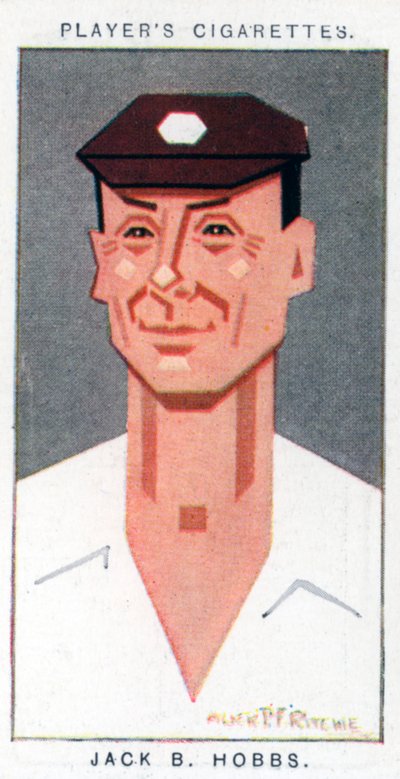 Sir Jack Hobbs, brittiläinen kriketinpelaaja, 1926 tekijältä Alick P. F. Ritchie
