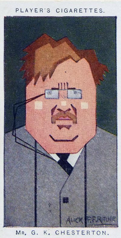 Gilbert Keith Chesterton tekijältä Alick Penrose Forbes Ritchie
