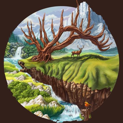 Kiertynyt puu – rauhallinen maisema tekijältä Alirıza ÇAKIR