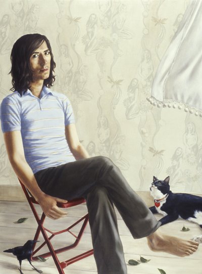 Outo rakkauskolmio (akryyli ja öljy kankaalle) tekijältä Alix Contemporary Artist Soubiran Hall