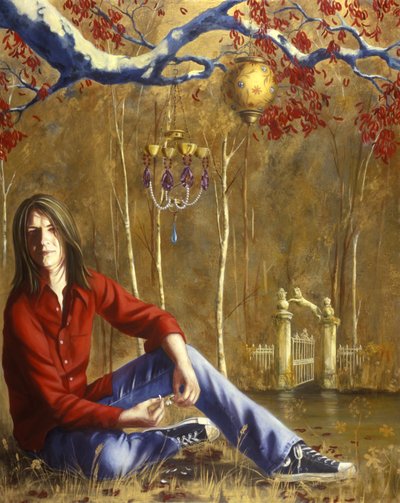 Calvin (akryyli ja öljy kankaalle) tekijältä Alix Contemporary Artist Soubiran Hall