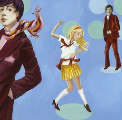 Disco 2000 (1) (akryyli ja öljy kankaalle) tekijältä Alix Contemporary Artist Soubiran Hall