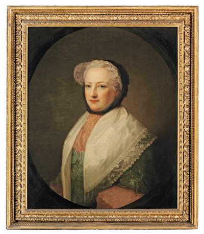 Anne Drelincourt, Lady Primrose (n. 1709-1775) muotokuva (öljy kankaalle) tekijältä Allan (follower of) Ramsay