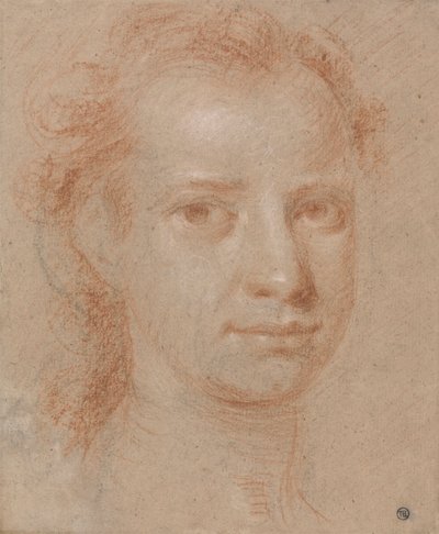Nuoren naisen tai miehen pää tekijältä Allan Ramsay