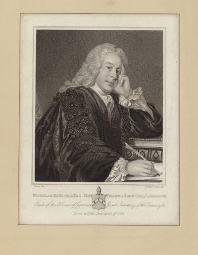 Nicholas Hardinge tekijältä Allan Ramsay