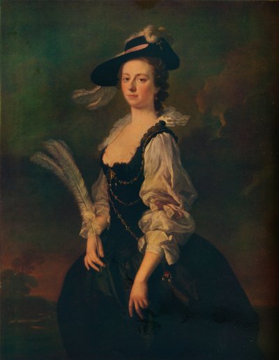 Jane Halen muotokuva rouva Madan, 1746 tekijältä Allan Ramsay