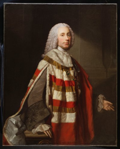 Aatelisen muotokuva, jonka uskotaan olevan James, 8. Earl of Moray tekijältä Allan Ramsay