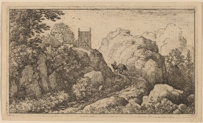 Kärry kapeassa solassa, luultavasti n. 16451656. tekijältä Allart van Everdingen