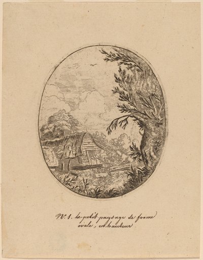 Hamlet puiden välissä, luultavasti n. 16451656. tekijältä Allart van Everdingen