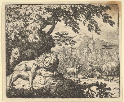 Renard jatkaa valheitaan, 1650-75. tekijältä Allart van Everdingen