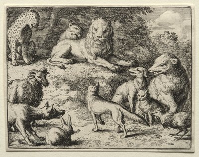 Reynard the Fox: Reynard ilmestyy oikeuteen tekijältä Allart van Everdingen