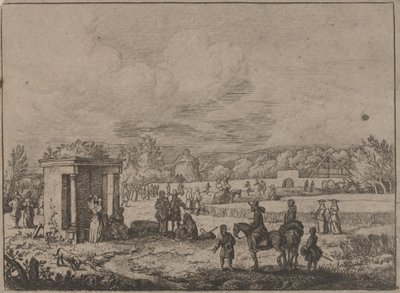 Kevät Watrozissa, n. 1650 (etsaus) tekijältä Allart van Everdingen