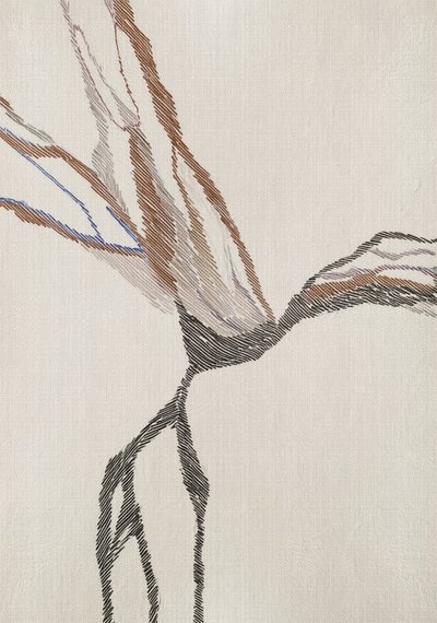 Virtaavat abstraktit viivat tekijältä Alma