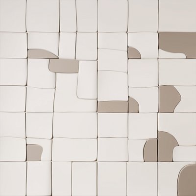 Neutraali geometrinen reliefi tekijältä Alma