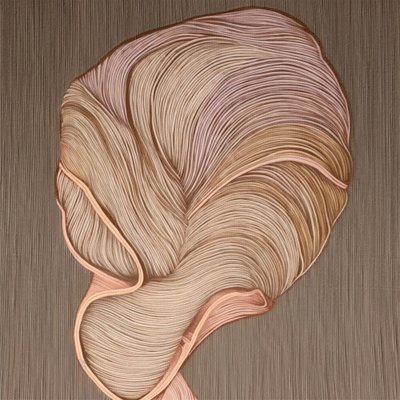 Organic Curves -beige-vaaleanpunainen tekijältä Alma