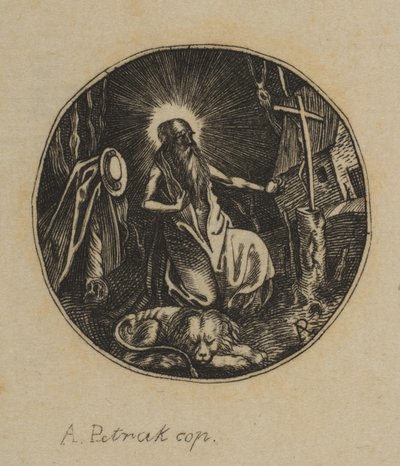 Pyhä Hieronymus, 1800-luku. tekijältä Alois Petrak