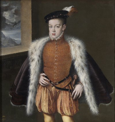 Don Carlos, Asturian prinssi, 1555-1559 tekijältä Alonso Sánchez Coello