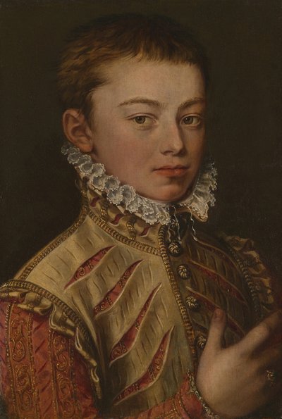Itävallan Don Juanin muotokuva, 155960. tekijältä Alonso Sánchez Coello