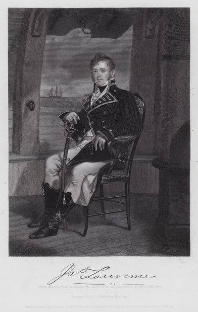 James Lawrence (kaiverrus) tekijältä Alonzo (after) Chappel