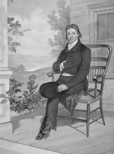 John Randolph (1773-1833) (litho) tekijältä Alonzo Chappel