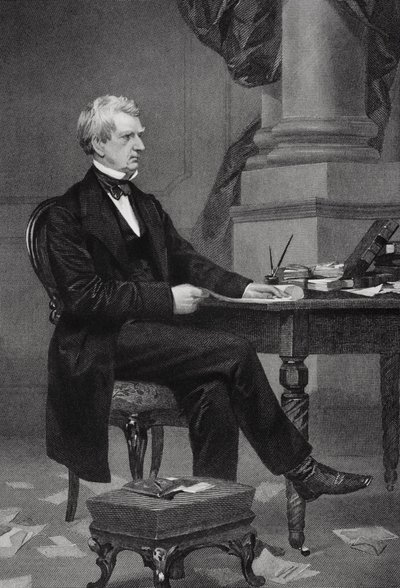 Muotokuva William Henry Sewardista (1801-72) tekijältä Alonzo Chappel