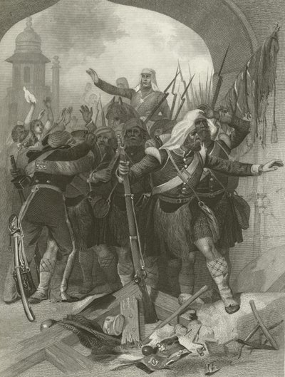 Sir Henry Havelockin Relief of Lucknow, 1857 tekijältä Alonzo Chappel