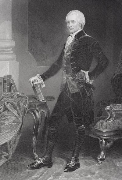 Richard Henry Lee (1732-94) tekijältä Alonzo Chappel