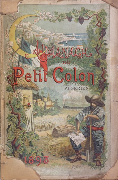 Almanakka "Le Petit Colon Algerien" tekijältä Alphonse (after) Birck