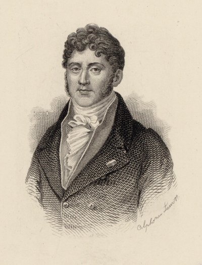 Säveltäjä Étienne Nicolas Méhulin muotokuva 1763-1817. tekijältä Alphonse Lamotte