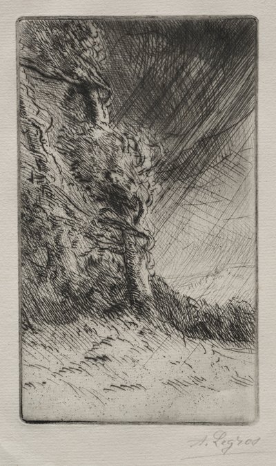 Tuulenpuuska. tekijältä Alphonse Legros