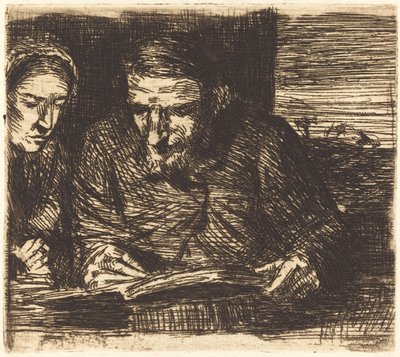 Tilikirja tekijältä Alphonse Legros