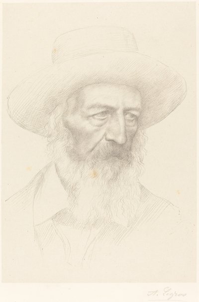 Alfred, Lord Tennyson tekijältä Alphonse Legros