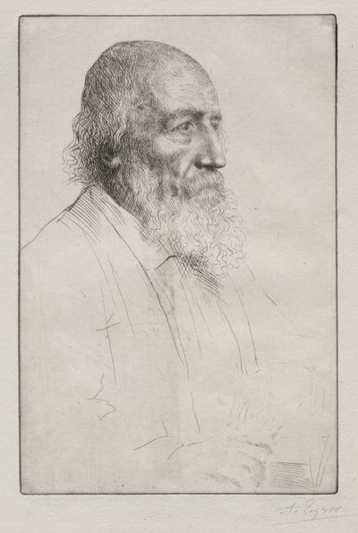 Alfred Lord Tennyson tekijältä Alphonse Legros
