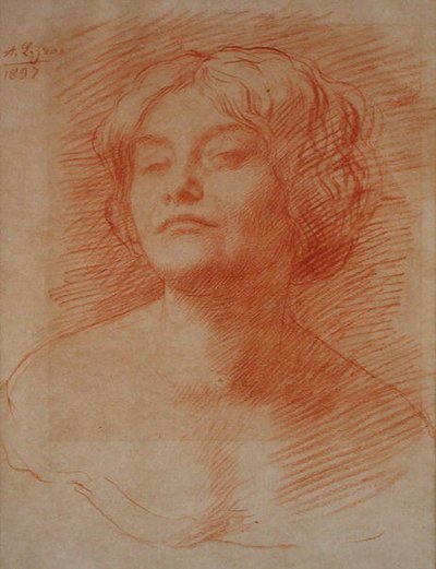 Alice Knewstub tekijältä Alphonse Legros