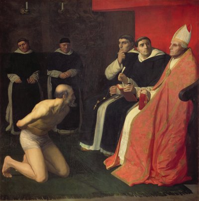 Kunnianhimoinen katuvainen, noin 1868 tekijältä Alphonse Legros