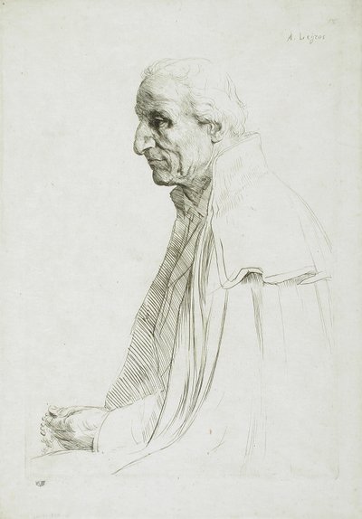 Vanha espanjalainen tekijältä Alphonse Legros