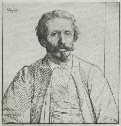 Auguste Delâtre tekijältä Alphonse Legros
