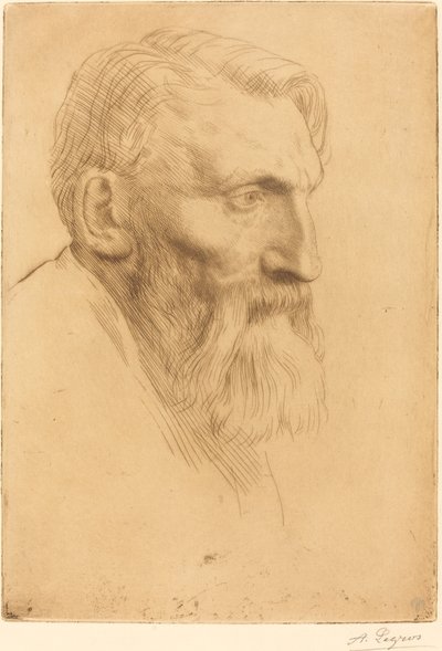 Auguste Rodin. tekijältä Alphonse Legros