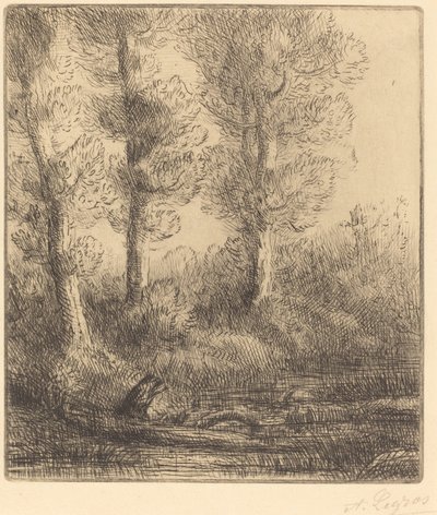 Saint-Pren pankit (Rive du Saint-Pre) tekijältä Alphonse Legros
