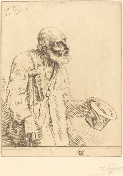 Kerjäläinen (Kerjäläinen) tekijältä Alphonse Legros