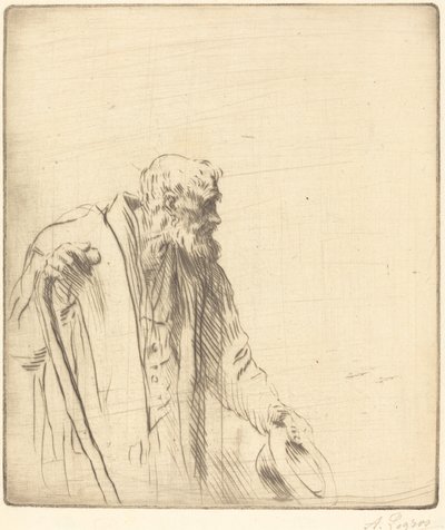 Captaire i mendicant. finès tekijältä Alphonse Legros