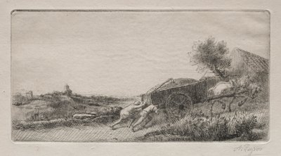 Heinän tuominen kotiin tekijältä Alphonse Legros