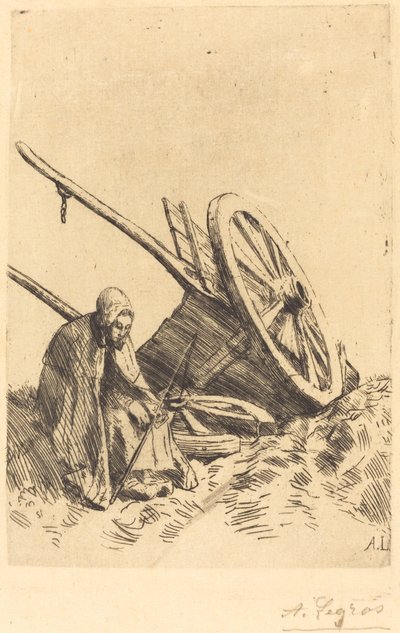 Rikkoutunut kärry Rikkoutunut kärry. tekijältä Alphonse Legros