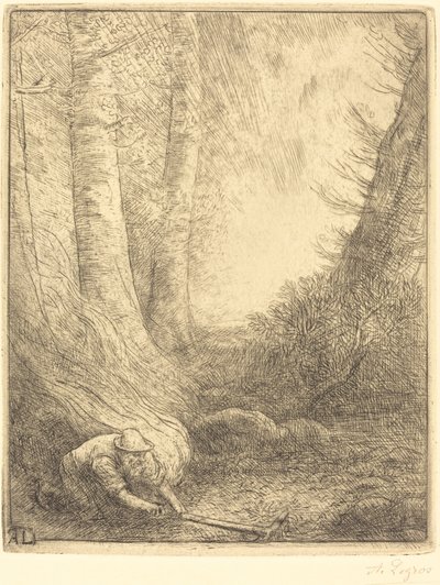 Ruohojen polttaminen Ruohonpoltin. tekijältä Alphonse Legros