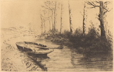 Morning Lightin näkemä kanava Kanava: Aamuvaloefekti. tekijältä Alphonse Legros