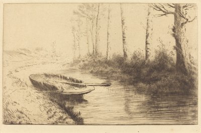 Morning Lightin näkemä kanava Kanava: Aamuvaloefekti. tekijältä Alphonse Legros