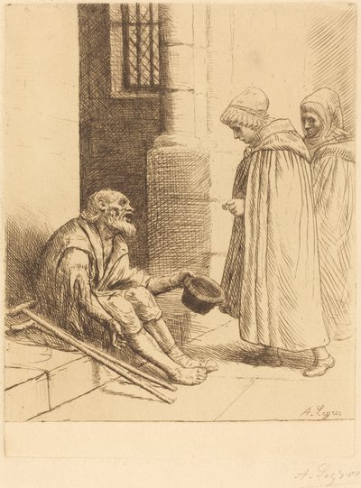 Charity La charite. tekijältä Alphonse Legros