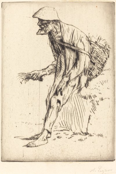 Kikherukkakauppias Kikherukkakauppias. tekijältä Alphonse Legros
